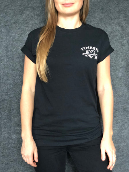 Black timber t sales shirt