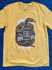 COILED on old gold