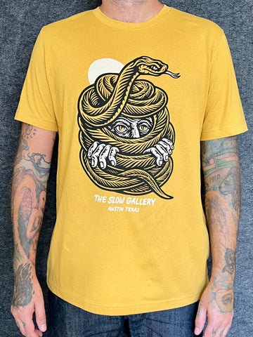 COILED on old gold