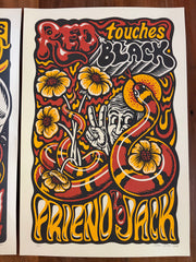 FRIEND AND FOE SET screenprinted posters