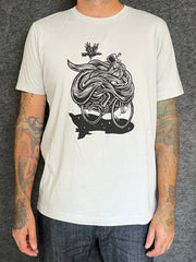 RIDE & FALL on light gray