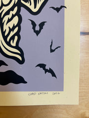 BAT screenprinted poster