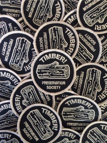 LOG-O iron-on PATCH