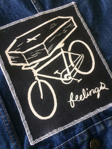 FEELINGS: PEDAL canvas jacket patch