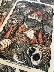 COMPANY Screenprinted poster