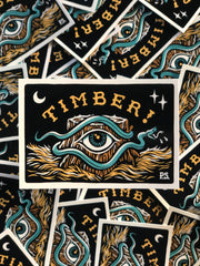 SERPENT vinyl sticker