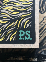 SERPENT screenprinted poster