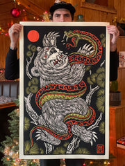 NEW!!!  FORTUNE Screenprinted poster